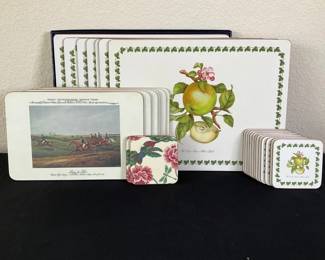 Cork-Backed Placemats and Coasters