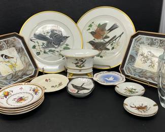Feathered Friends and Fine Porcelain