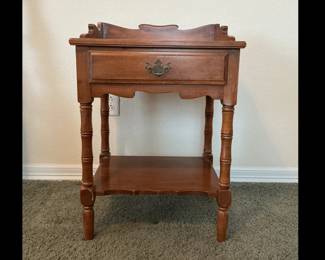 Full Bed Frame and Nightstands