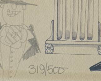 G.R. Cheesebrough Signed & Numbered Limited Edition Lithograph 319/500