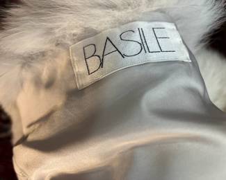 Basile lux label on the fox!