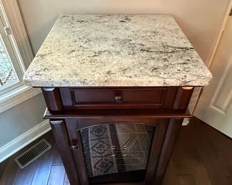 Wine Cooler Granite top
