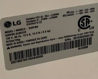 Model number 