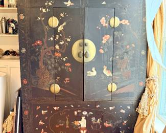 Asian storage cabinet $1600