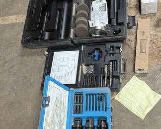 Lot 67: Automotive Specialty Tool Kits and Thread Repair Sets