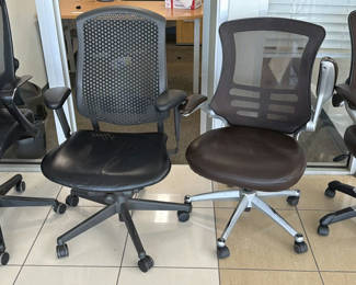 Lot 84: Modway and Mesh Rolling Office Chairs