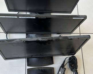 Lot 93: Four Planar LCD Computer Monitors
