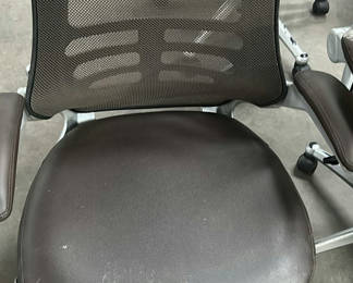 Lot 220: Set of Mesh Back Office Chairs