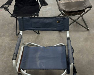 Lot 115: Three Folding Camping Chairs