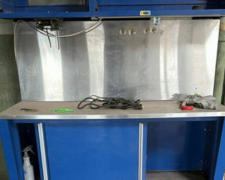 Lot 47: Shure Industrial Workbench Cabinet System