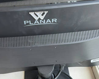 Lot 91: Planar PLL2250MW Monitors