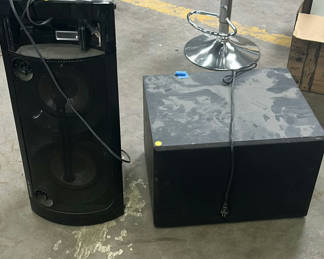 Lot 209: Sony Speaker System with Subwoofer