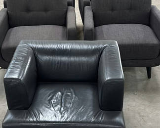 Lot 124: Five Armchairs
