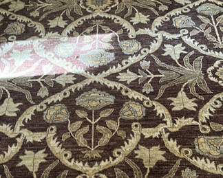 Lot 342: Large Floral Pattern Area Rug