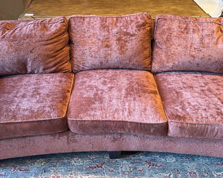 Lot 41: Three-Seat Upholstered Sofa