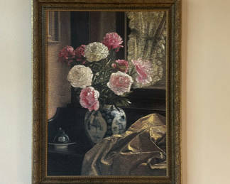 Lot 47: Framed Floral and Landscape Wall Art Prints