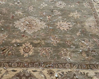 Lot 358: Large Floral Pattern Area Rug