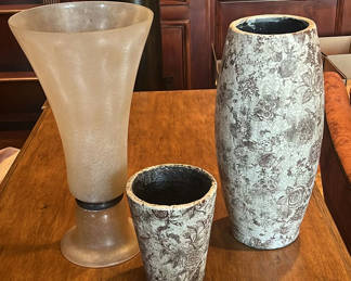 Lot 31: Three Decorative Vases