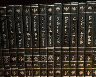 Lot 40: Britannica Science and the Future and Medical and Health Book Collection