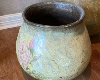 Lot 361: Two Decorative Floral Planters