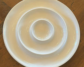 Lot 330: Williams-Sonoma White Ceramic Serving Platter