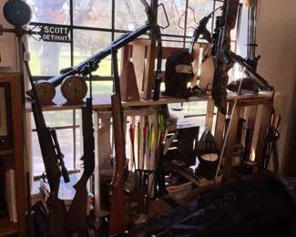 BOW HUNTING SUPPLIES, AIR RIFLES, HUNTING MISC.
