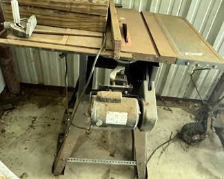 VINTAGE CRAFTSMAN TABLE SAW