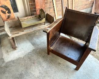 THE BACK PORCH IS FULL OF ANTIQUES!