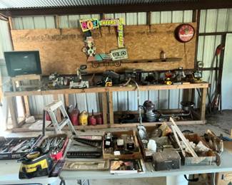 HUGE BARN FULL OUT BACK