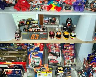 EARNHARDT ITEMS AND SEALED HOT WHEELS!