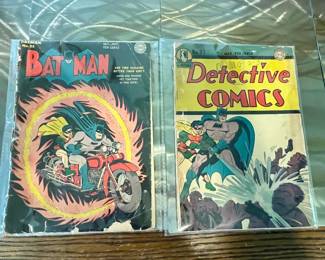 EARLY BATMAN COMICS - #25 & #97