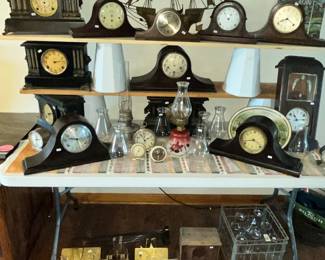 BACK IN THE HOUSE - LOTS & LOTS OF CLOCKS!