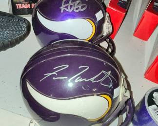 MORE SIGNED MINI HELMETS