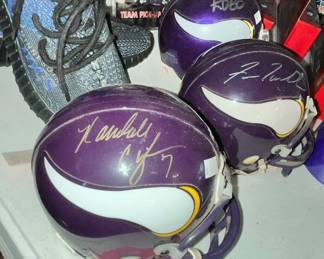 SIGNED MINI HELMETS