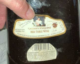 GASTANO D'AQUINO RED WINE