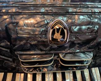 Crucianelli Pancordion Made in Italy 41 Keys / 120 Bass Black Pearl — With Case & Songbook