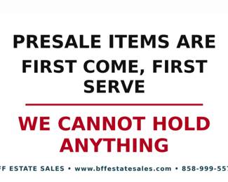 FIRST COME FIRST SERVE 