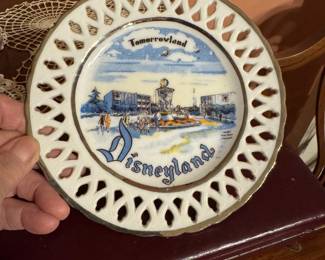 Collectible Disneyland Plate