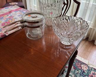 Vintage Crystal Serveware 