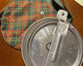 Vintage Girl Scouts of America Aluminum Mess Kit
