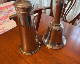 Chrome Forman Bros Coffee Pitcher