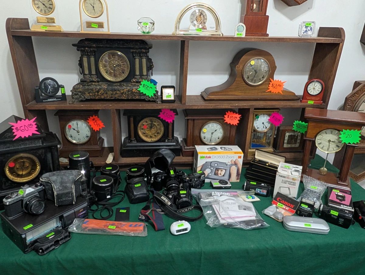 Clocks and cameras