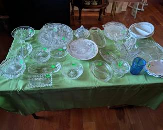 Crystal dishes