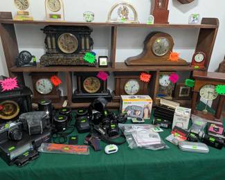 Clocks and cameras