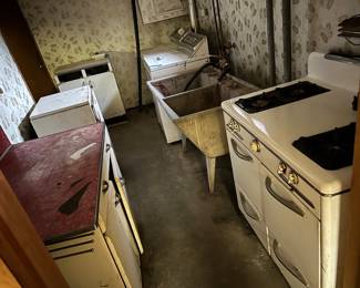Vintage appliances.