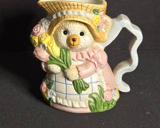 Fitz and Floyd Omnibus Bear Pitcher