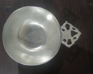 Kirk Stieff Williamsburg Pewter Porringer