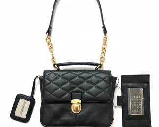 Sereta Quilted Crossbody Bag with Calculator Wallet