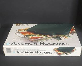 Anchor Hocking Ovenware 3-Quart Baking Dish with Storage Cover