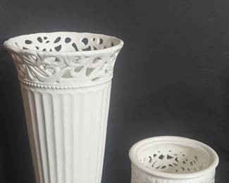 1-800-Flowers Promotional Ceramic Vase and Bowl Set
